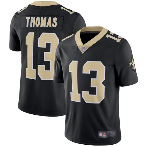 Men New Orleans Saints Limited Black Michael Thomas Home Jersey NFL Football #13 Vapor Untouchable Jersey->new orleans saints->NFL Jersey